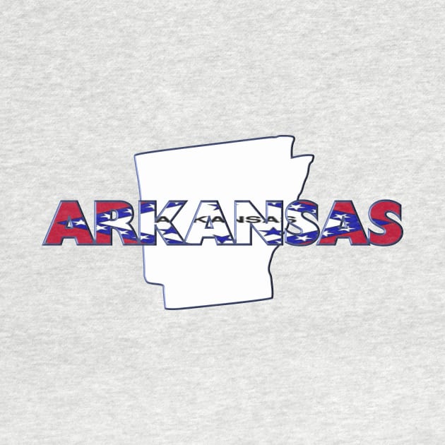 Arkansas Colored State Letters by m2inspiration